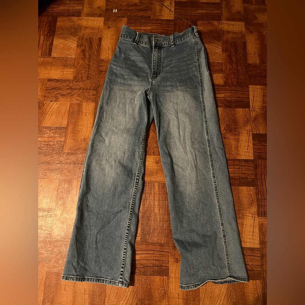 high rise wrangler jeans